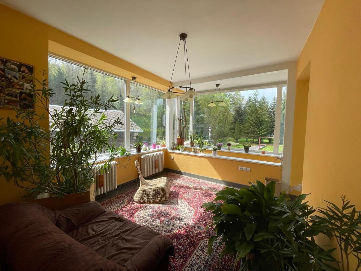 Ubytovani V Krkonosich, Rodinny Apartman Peklicko Horni Lanov ภายนอก รูปภาพ